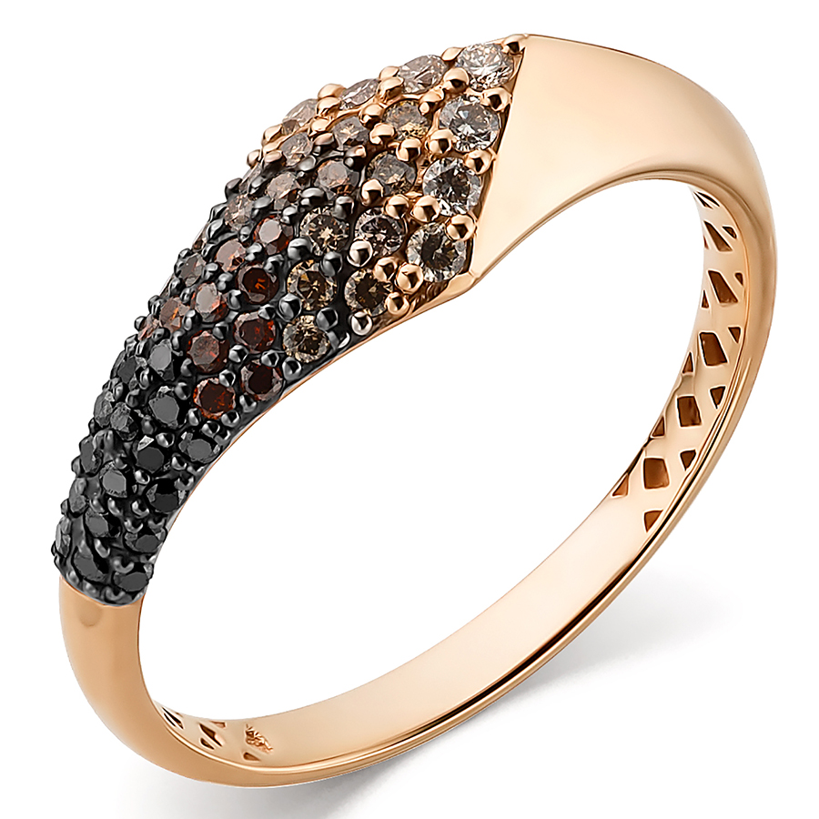 Кольцо, золото, бриллиант, 14298-118